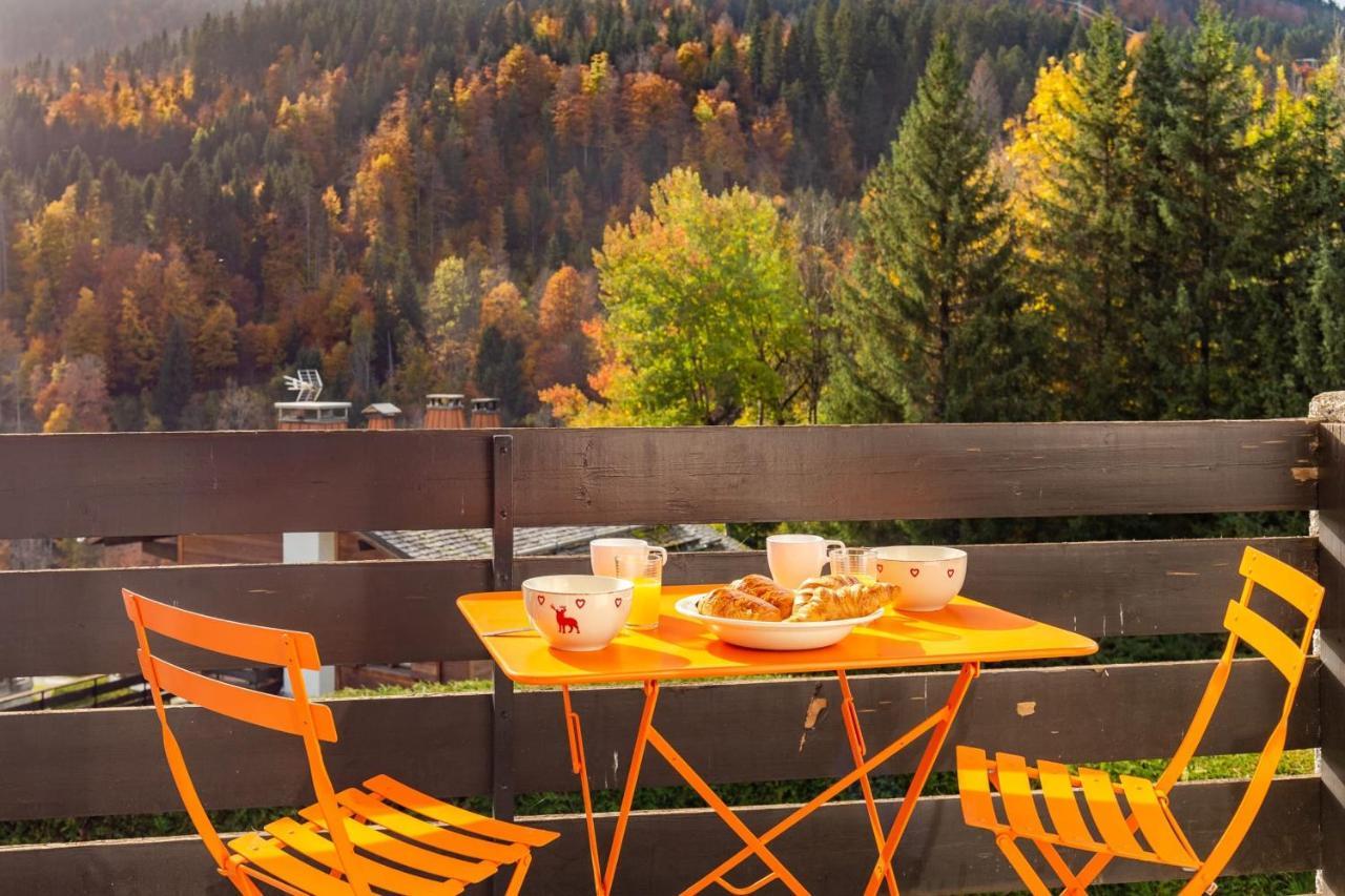 Apartment With Balcony Close To The Slopes La Clusaz Eksteriør billede